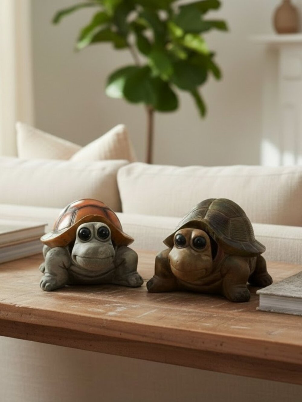 Ebros Nautical Sea Turtles Tortoises Bobble-head Figurines Set